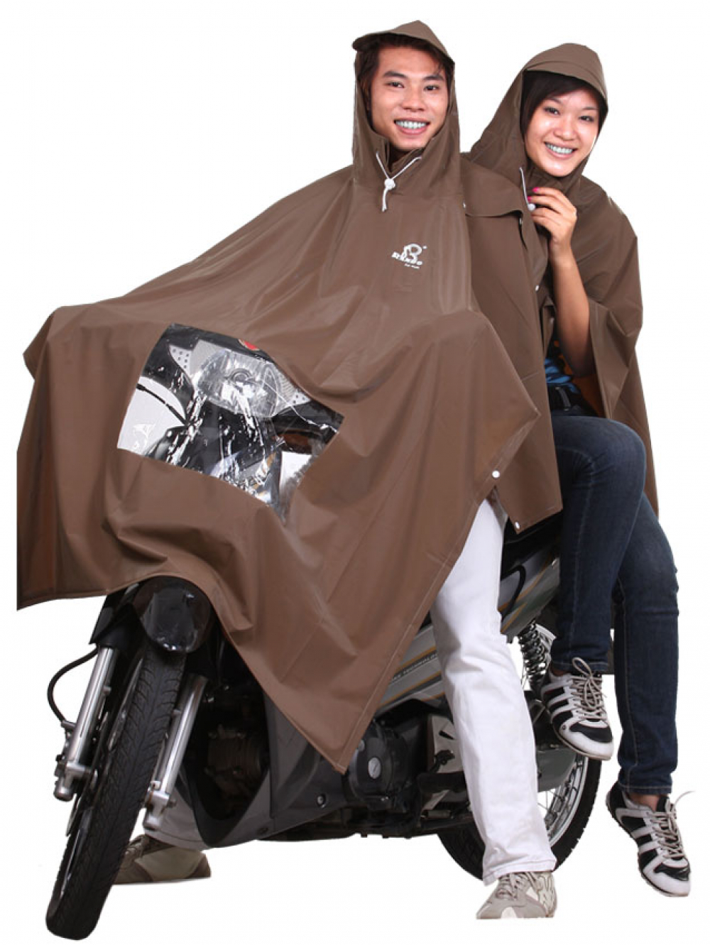 ÁO MƯA CÁNH DƠI – PONCHO 2 NÓN ÁO MƯA CỔ RÙA CAO CẤP 2 NÓN KIẾNG 0.23
